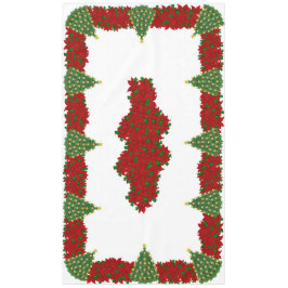 60" X 104" Weihnachtstischdecke Tischdecke