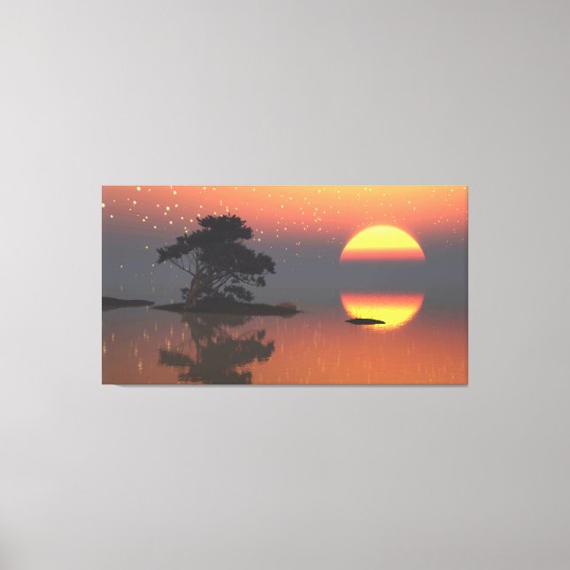 60" x 40" Canvas Art with "Dayspring" image Leinwanddruck (Vorderseite)