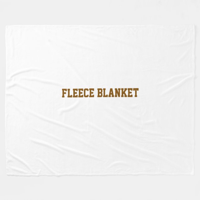 60" x 80" Fleece-Decke Fleecedecke (Vorderseite (Horizontal))