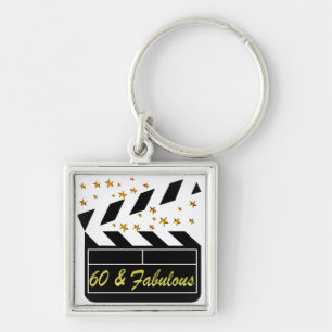 60 YR ALTER FILMSTAR SCHLÜSSELANHÄNGER