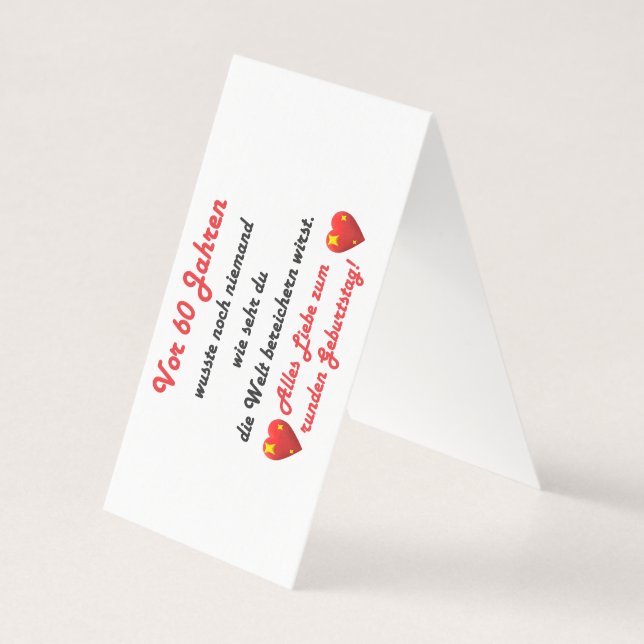 60e anniversaire (Back)