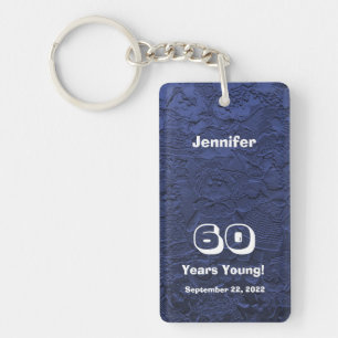 60e anniversaire 60 ans Jeune poupée bleue Porte -