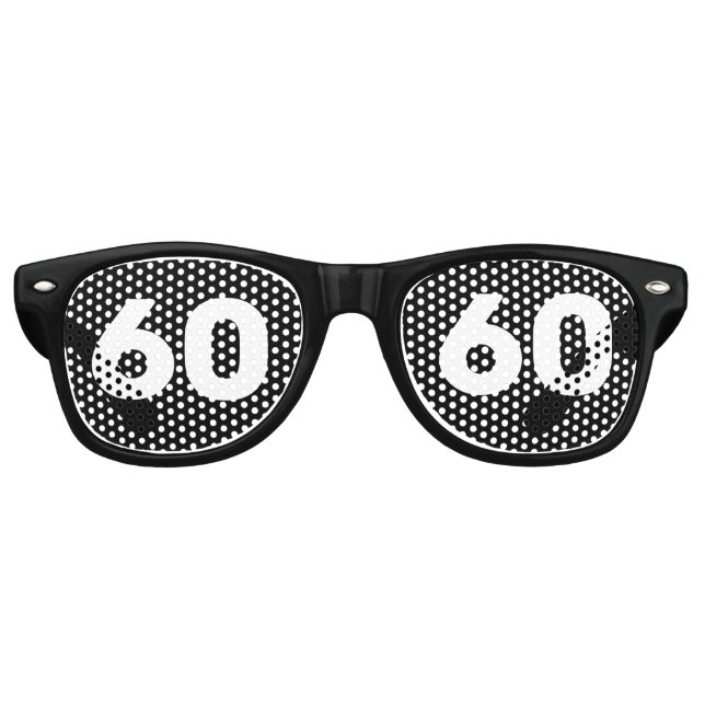 60E ANNIVERSAIRE 60 NOUVELLEMENT LUNETTES DE SOLEI (Devant)