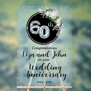60e anniversaire de mariage de diamant
