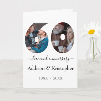 60e Anniversaire Diamond Love Modèle photo