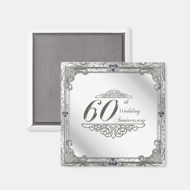 60e anniversaire du Mariage Magnet (Recto/Verso)