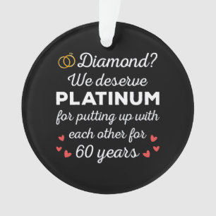 60ème anniversaire du Mariage I - Diamond Funny Co