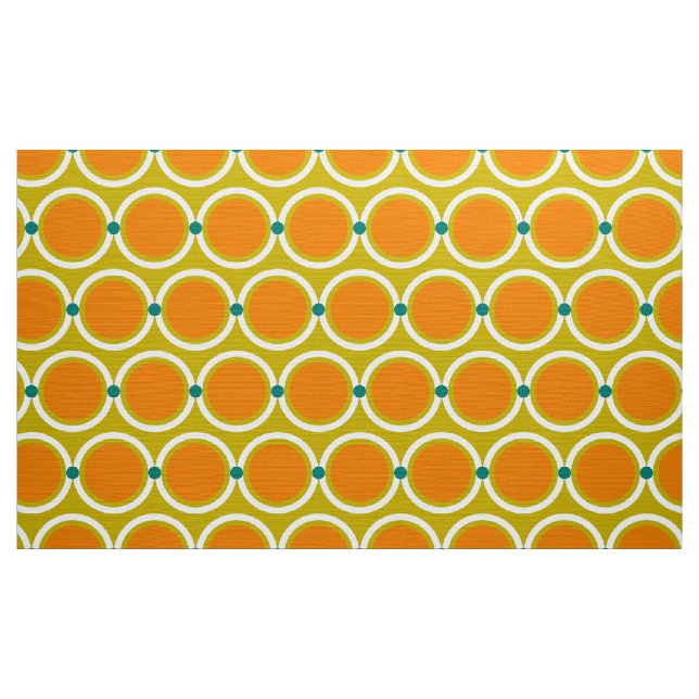 60er 70er Moderne fette Stoffmuster Stoff (Yard (91,4 cm))
