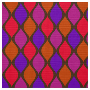 60er 70er Super Retro Farbpalette Stoff