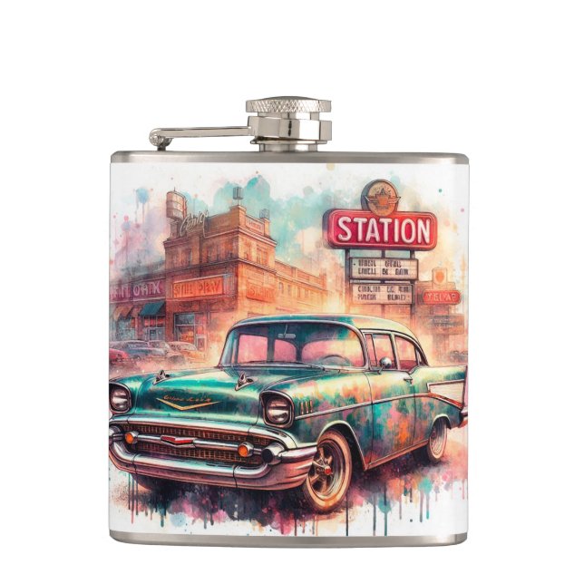 60er flachmann (Vorderseite)