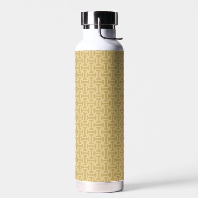60er-Jahre Papiermuster Trinkflasche (Links)