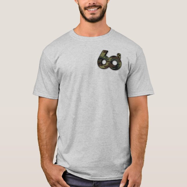 60er Mafia-Tarnungs-Logo T-Shirt (Vorderseite)