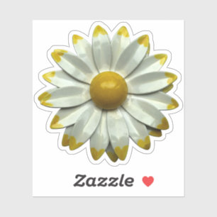 60er MOD Hippie Daisy Blume Frühjahrssehen Aufkleber