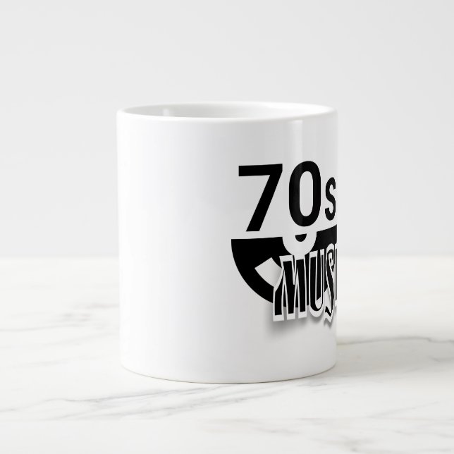 60er Music - Jumbo-Tasse (Vorderseite)
