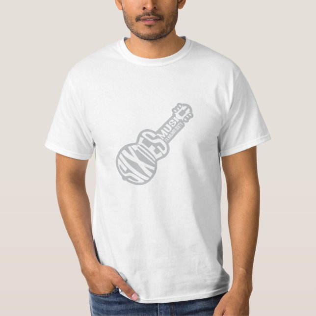 60er Musik - Abstrakte Gitarre. T-Shirt (Vorderseite)