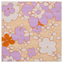 60er nahtlose Blume Muster sehr Retro! Stoff