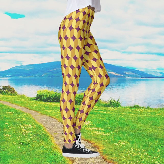 60er Retro Gemustert Leggings (Von Creator hochgeladen)