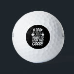 60th Birthday Golfball<br><div class="desc">60th Birthday</div>