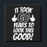 60th Birthday Magnet<br><div class="desc">60th Birthday</div>