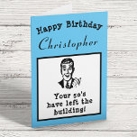 60th Birthday Over The Hill Funny Personalized Karte<br><div class="desc">Say happy 60th birthday and have some fun with this vintage retro style birthday card with that "over the hill" vibe. Easily customized using the template provided. Celebrate a special 60th birthday with a personalized card that is guaranteed to make your loved one smile! This funny card from Zazzle features...</div>