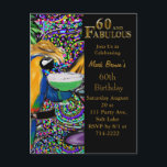 60th Birthday Postkarte<br><div class="desc">GREAT 60. Geburtstag Kunst Produkte!</div>