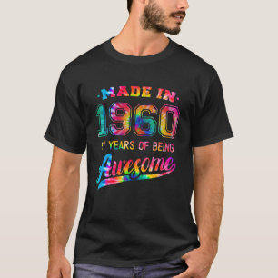 61. Geburtstag Gefärbte Krawatte 61 Jahre Phantast T-Shirt