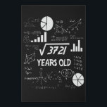 61 Jahre alter Tag Mathematiklehrer 61. Geburtstag Künstlicher Leinwanddruck<br><div class="desc">Birthday Design Für alle,  die das Horoskop sagen schwierig & Stubborn Aber ganz wert.Tragen Sie es mit Stolz auf die Arbeit,  Schule Gymnastik perfekt,  um mit Shorts,  Leggings oder Jeans für einen lässigen und trendigen Look zu verbinden</div>
