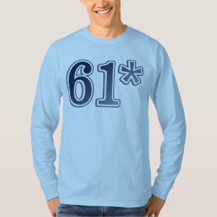 61* legitimieren Zuhause-Laufaufzeichnungs-T - T-Shirt