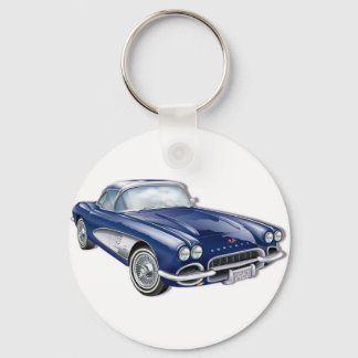 61CorvetteGlitzie Schlüsselanhänger
