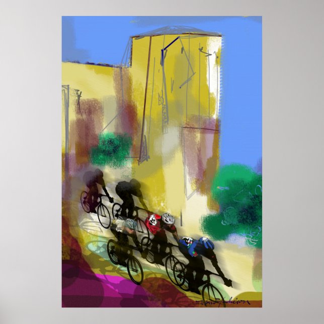 62110 Bike Race Poster (Vorne)