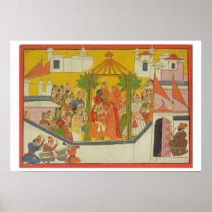 62.2445 Die Ehe von Rama und seinen Brüdern aus Poster