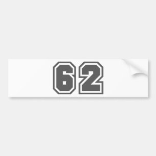 62 AUTOAUFKLEBER