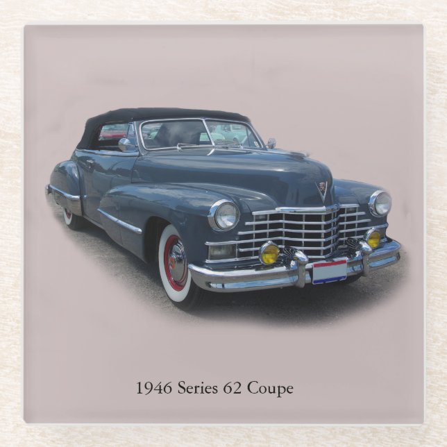 62-Coupglas-Untersetzer der Serie 1946 Glasuntersetzer (Vorderseite)