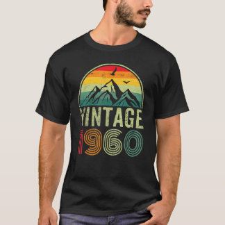 62 Jahre Vintag 1960 62. Geburtstag T-Shirt