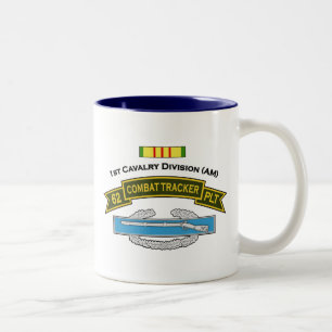 62d IPCT - 1. Kavallerie Zweifarbige Tasse