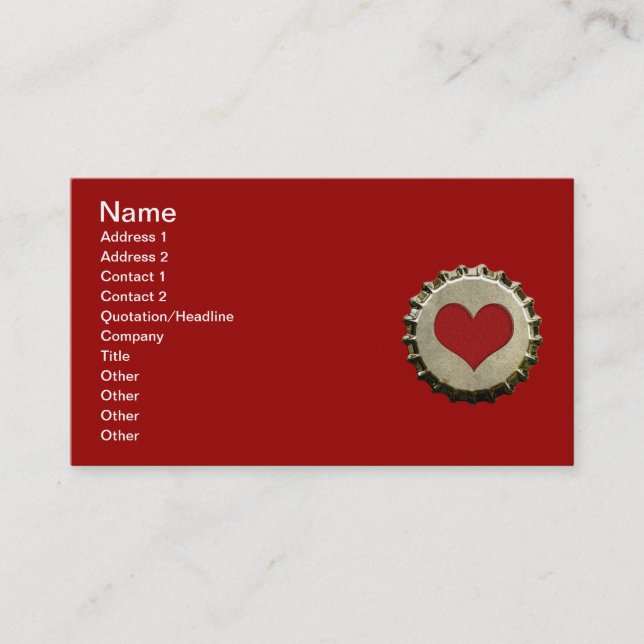 6375_red-heart-flasche-kappe-topGraphic RED HEART  Visitenkarte (Vorderseite)