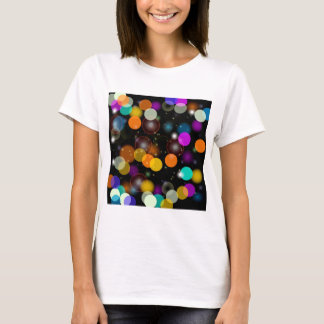 6391Farbenfrohe Lichter T-Shirt