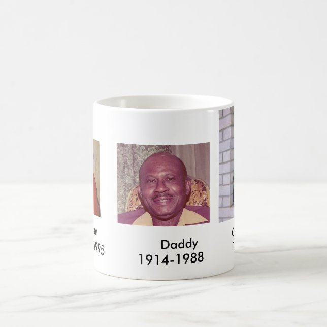63, 117, großartiger Vati, CLAUDETTE 1942-2007,    Kaffeetasse (Mittel)
