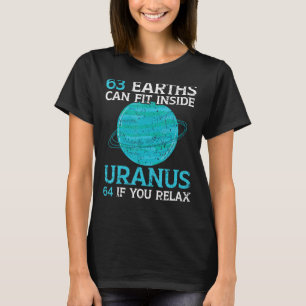 63 Erden können sich im Uranus 64 aufsetzen, wenn T-Shirt