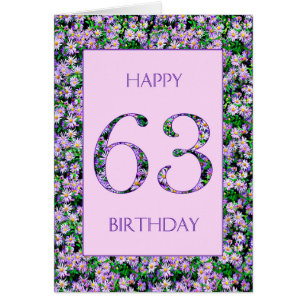 63. Geburtstag Lila Tageszeitung