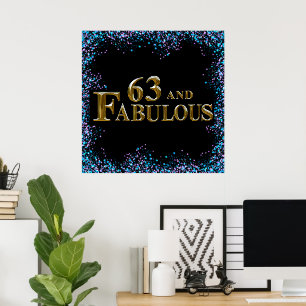 63. Geburtstag  Poster