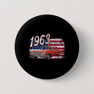 63 Impala Lowrider Ss 4. Juli Amerikaner Button