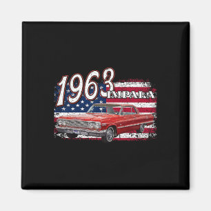 63 Impala Lowrider Ss 4. Juli Amerikaner Magnet