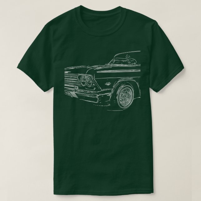 63 Impala Lowrider  T-Shirt (Design vorne)