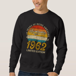 63 Jahre alt 1962 Retro Phantastisch 63. Geburtsta Sweatshirt