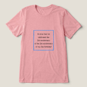63 Jahre oder älter Tri-Blend Shirt