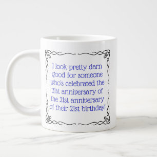63 Jahre und älter Jumbo-Tasse