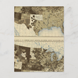 63 Steuern, Verschuldung 1890 Postkarte