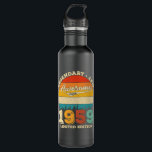 63 Year Old Awesome Since 1959 63rd Birthday Gift Edelstahlflasche<br><div class="desc">Birthday Design For anyone who's horoscope say difficult & Stubborn But totally worth.Wear it with pride at work,  school gym perfect to pair with shorts,  leggings or jeans for a casual yet trendy Look</div>