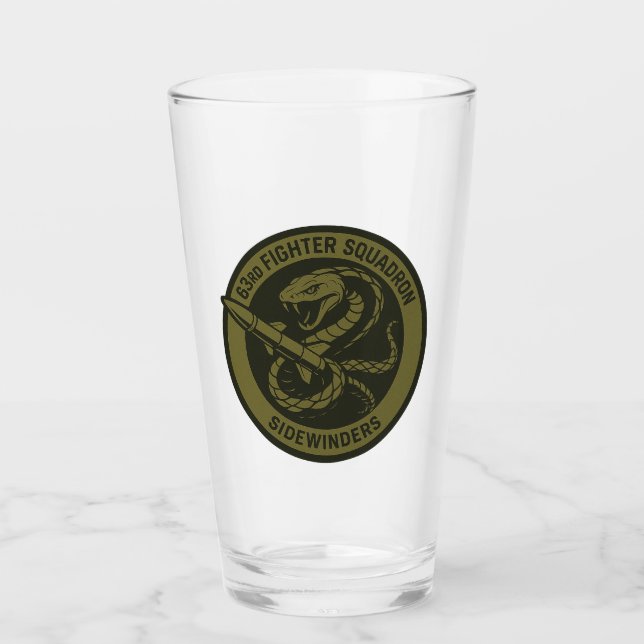 63rd FS Glass Glas (Vorderseite)
